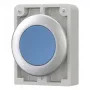 Eaton M30C-FDR-B pulsador, plano, redondo, cromado, azul 182947