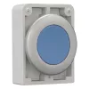 Eaton M30C-FDR-B pulsador, plano, redondo, cromado, azul 182947