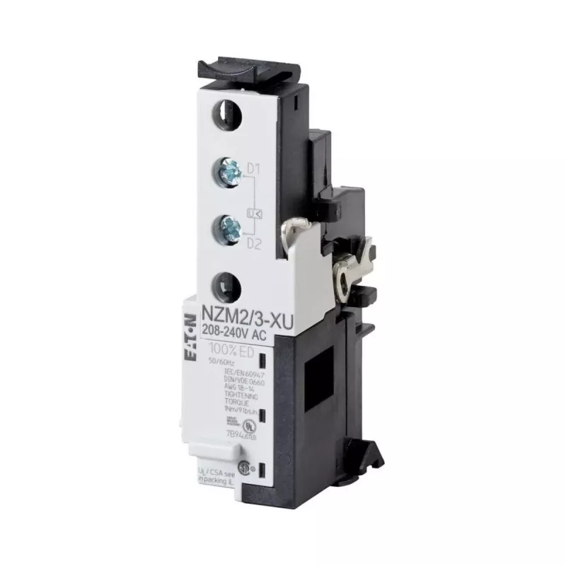 Eaton disparador de subtensión NZM2/3-XU24DC 24V DC (259509)