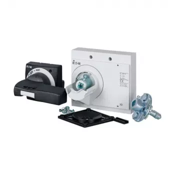 Eaton NZM3-XTVD empuñadura rotativa de acoplamiento de puerta, bloqueable, IP66, negro/gris, 260170