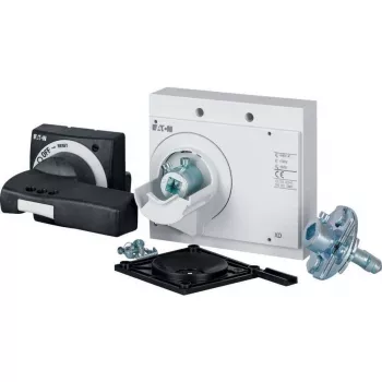 Eaton NZM3-XTVD empuñadura rotativa de acoplamiento de puerta, bloqueable, IP66, negro/gris, 260170
