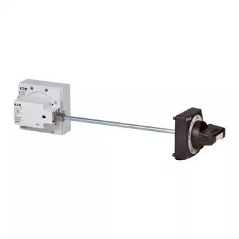 Eaton NZM2-XS-L empuñadura rotativa, larga, bloqueable en OFF, IP66, negra 266642