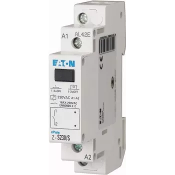 Eaton Z-S230/S minicontactor 2NO 230V AC 20A carril DIN 265262