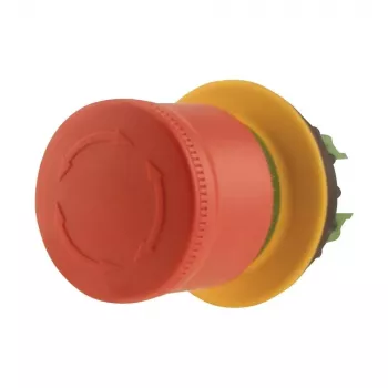 Eaton M22-PVT30 accionamiento de pulsador de parada de emergencia, enclavamiento por tracción, cabeza de seta roja, 38 mm, IP65/IP66/IP69 197536