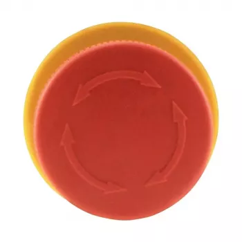 Eaton M22-PVT30 accionamiento de pulsador de parada de emergencia, enclavamiento por tracción, cabeza de seta roja, 38 mm, IP65/IP66/IP69 197536
