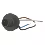 EATON conector macho recto M12 codificado A de 4 polos, conexión por tornillo, IP65/IP67, 230V/4A, carcasa de PBT, contactos dorados, cable 4-6mm 266135