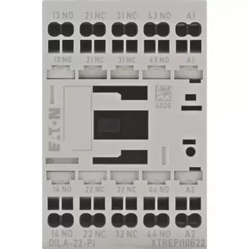 EATON DILA-22(24VDC)-PI contactor auxiliar, bobina 24 V DC, 2NO+2NC, conexiones push-in 199218