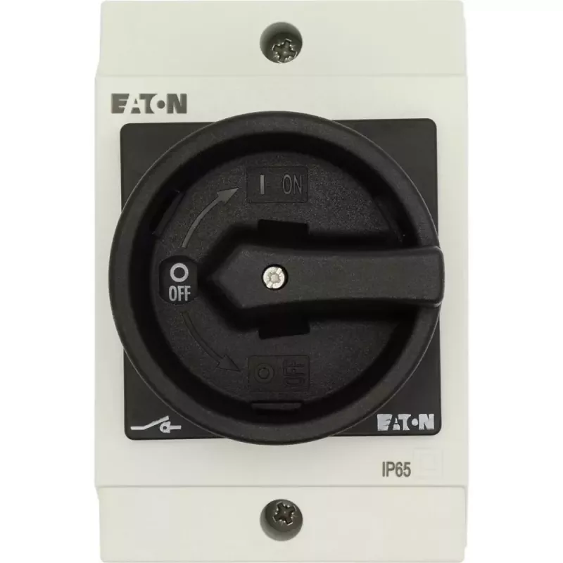 EATON T0-2-15679/I1/SVB-SW interruptor principal 20A 3 polos montaje en superficie con función de parada de emergencia 207150