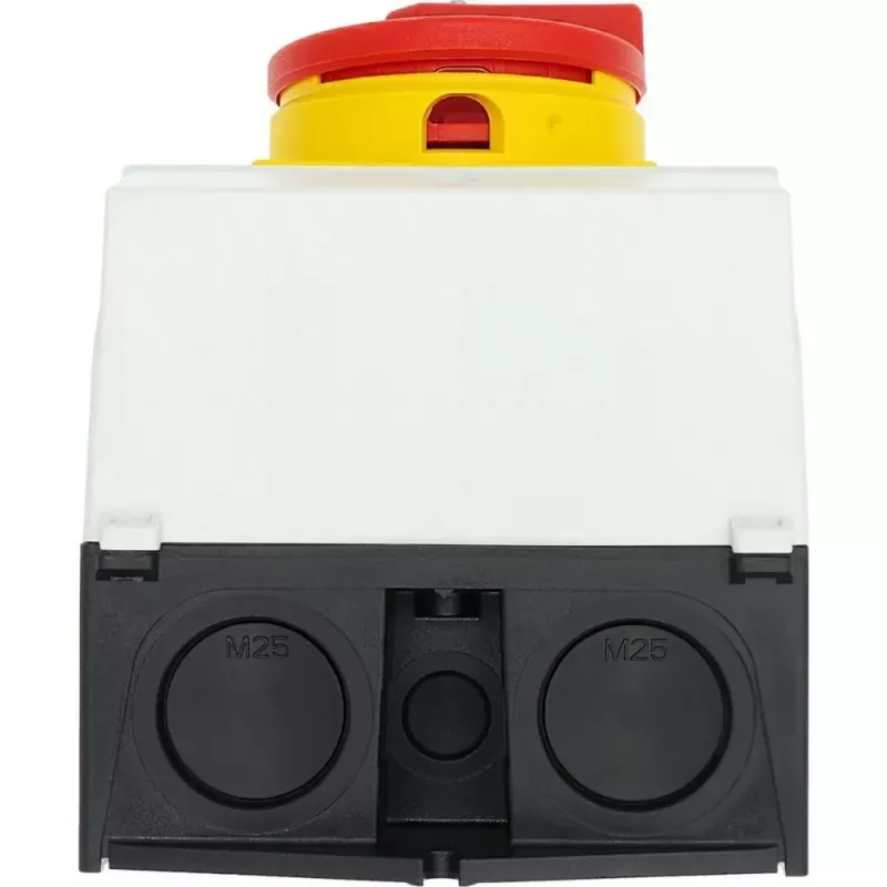 Eaton T3-3-8342/I2/SVB interruptor principal de 6 polos, 32 A, rojo/amarillo 207208