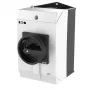 Eaton T3-4-15682/I2/SVB-SW interruptor de levas de 6 polos, 32 A, 690 V AC, montaje empotrado, empuñadura negra/placa frontal blanca 207211