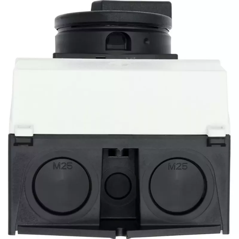 Eaton T3-4-15682/I2/SVB-SW interruptor de levas de 6 polos, 32 A, 690 V AC, montaje empotrado, empuñadura negra/placa frontal blanca 207211