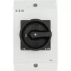 Eaton T3-4-15682/I2/SVB-SW interruptor de levas de 6 polos, 32 A, 690 V AC, montaje empotrado, empuñadura negra/placa frontal blanca 207211