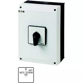 Eaton T5-4-8902/I5 interruptor principal de 4 polos 63 A, negro/blanco 207214