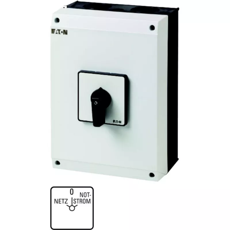 Eaton T5-4-8902/I5 interruptor principal de 4 polos 63 A, negro/blanco 207214