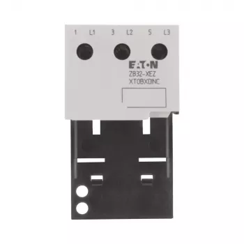 Eaton ZB32-XEZ adaptador de montaje individual para relé térmico de sobrecarga ZB32, carril DIN/montaje atornillado, gris 278473