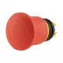 Eaton M22-PVT45P pulsador de parada de emergencia, seta, 45 mm, botón rojo, aro amarillo, desbloqueo por tracción 121462