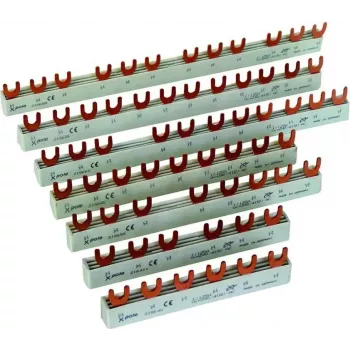 Eaton 215637 conector combinado de barras colectoras 1 polo 500V 63A horquilla blanco