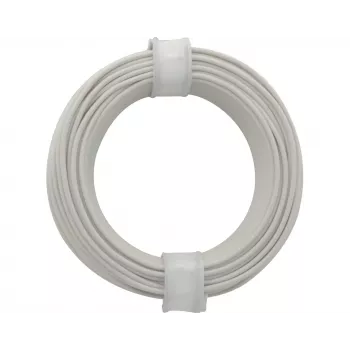 Donau Elektronik 118-5 cable flexible 1 x 0,14 mm² blanco 10 m