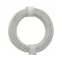 Donau Elektronik 118-5 cable flexible 1 x 0,14 mm² blanco 10 m