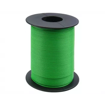 Donau Elektronik 119-14 cable flexible 1 x 0,14 mm² verde 100 m