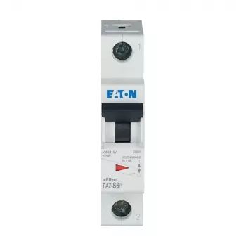 Eaton FAZ-S6/1 Interruptor automático magnetotérmico, unipolar, S6 278610