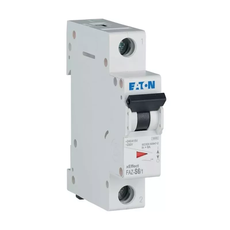 Eaton FAZ-S6/1 Interruptor automático magnetotérmico, unipolar, S6 278610