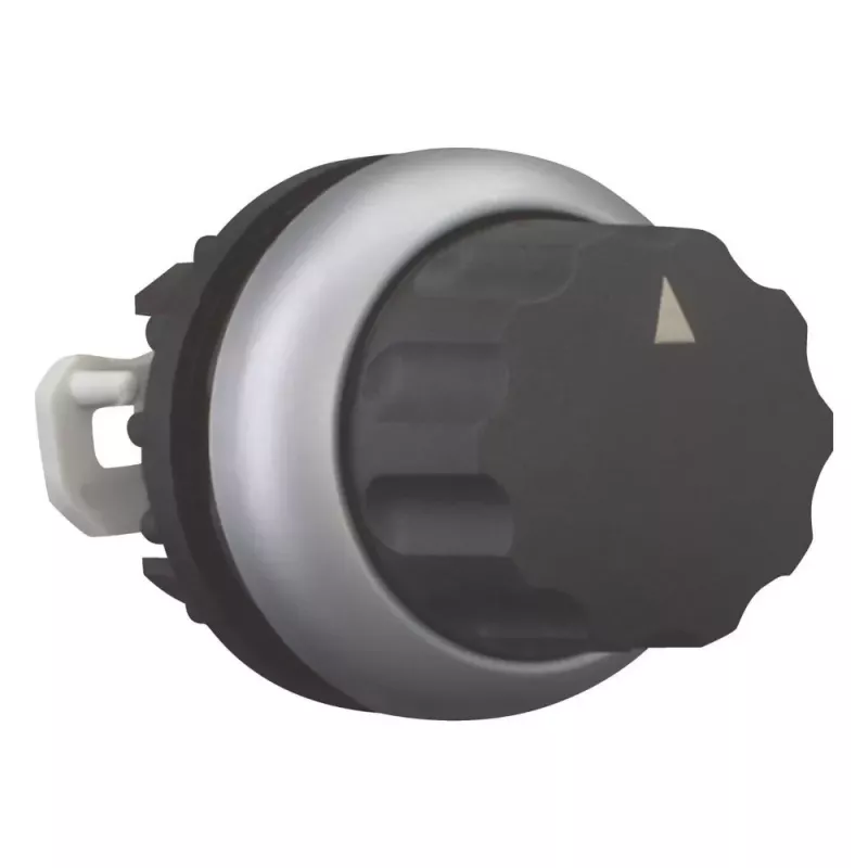Eaton M22-WR4 botón giratorio negro, 4 posiciones, enclavamiento