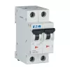 Eaton FAZ-C10/2 interruptor automático magnetotérmico (MCB), 10 A, 2 polos, tipo C, 400 V AC, 10 kA 278756
