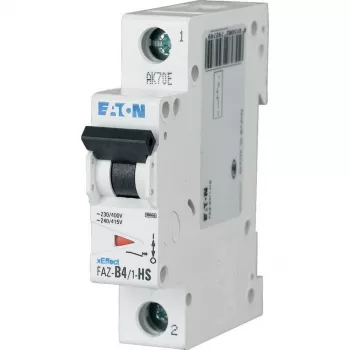 Eaton FAZ-B4/1-HS interruptor automático magnetotérmico tipo B 4A 1 polo 10kA 279274