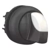 Eaton M22S-WRK4 accionamiento de selector, negro, 3 posiciones, enclavamiento, aro frontal de plástico 279432