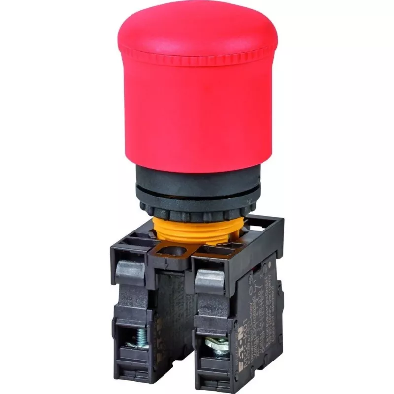 Eaton M22-PV/K11 pulsador, 1 NO + 1 NC, diámetro de 35 mm