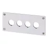 Eaton M22-E4 placa de montaje para 4 dispositivos de control, antracita 216545