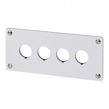 Eaton M22-E4 placa de montaje para 4 dispositivos de control, antracita 216545