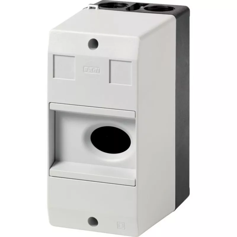 Eaton CI-PKZ01 carcasa de superficie con interruptor integrado, 158 x 80 x 116,5 mm, gris 281403