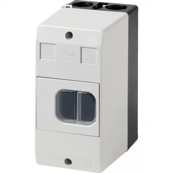 EATON carcasa aislante PKZM01 CI-PKZ01-G montaje en superficie con membrana de accionamiento IP65 281404