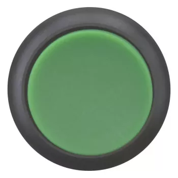 Eaton Moeller M22 accionamiento de pulsador, elevado, momentáneo, verde, aro frontal de plástico, 22,5 mm 216645