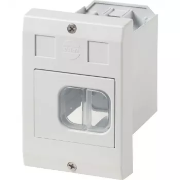Eaton E-PKZ01-G carcasa vacía con interruptor rotativo y prensaestopas de membrana, gris 281634
