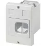 Eaton E-PKZ01-G carcasa vacía con interruptor rotativo y prensaestopas de membrana, gris 281634
