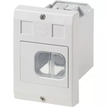 Eaton E-PKZ01-G carcasa vacía con interruptor rotativo y prensaestopas de membrana, gris 281634