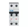 Eaton FAZ-C6/2 interruptor automático magnetotérmico (MCB), 6 A, 2 polos, tipo C, 10 kA, 230/400 V AC 278754