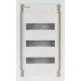 Eaton KLV-36UPP-F armario de distribución empotrable, 36 módulos, 3 filas, puerta tintada transparente, blanco 178802