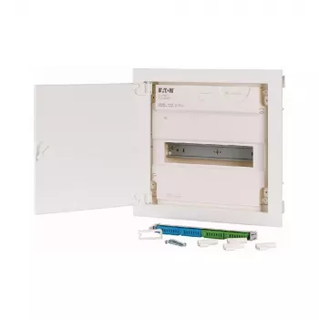 Eaton KLV-12HWP-F cuadro de distribución pequeño empotrable, 1 fila, 12 módulos, blanco 178806