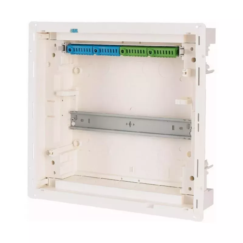 Eaton KLV-12HWP-F cuadro de distribución pequeño empotrable, 1 fila, 12 módulos, blanco 178806