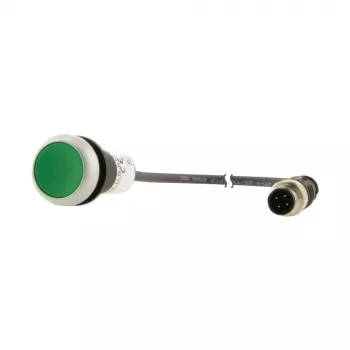 Eaton C22-D-G-K10-P3 pulsador enrasado, verde, 1NO, pulsador, 22,5 mm 181632