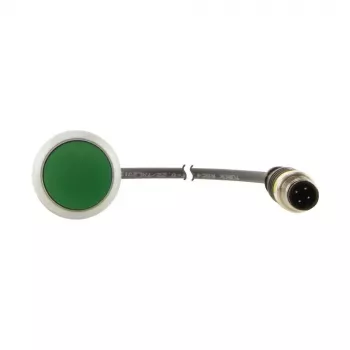 Eaton C22-D-G-K10-P3 pulsador enrasado, verde, 1NO, pulsador, 22,5 mm 181632