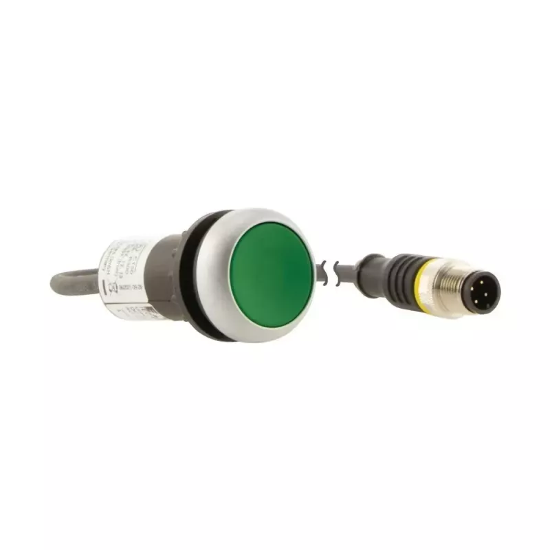 Eaton C22-D-G-K10-P3 pulsador, enrasado, momentáneo, verde, 1NO 181632