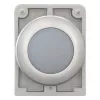 Eaton RMQ-Titan cabezal de piloto redondo plano, lente blanca, embellecedor cromado, M30C-FL-W 183287