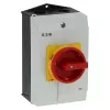 Eaton P1-40/I2H/SVB interruptor de encendido/apagado con parada de emergencia, bloqueable, 40 A, 690 V, 1 x 90°, gris/negro/rojo/amarillo 199922