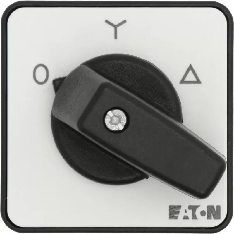 Eaton T0-4-8410/E interruptor de levas 3 polos 20A 690V 4 posiciones negro 024604