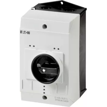 Eaton CI-K2-PKZ0-G caja vacía con interruptor rotativo, 160 x 100 x 130 mm, gris/negro 219654